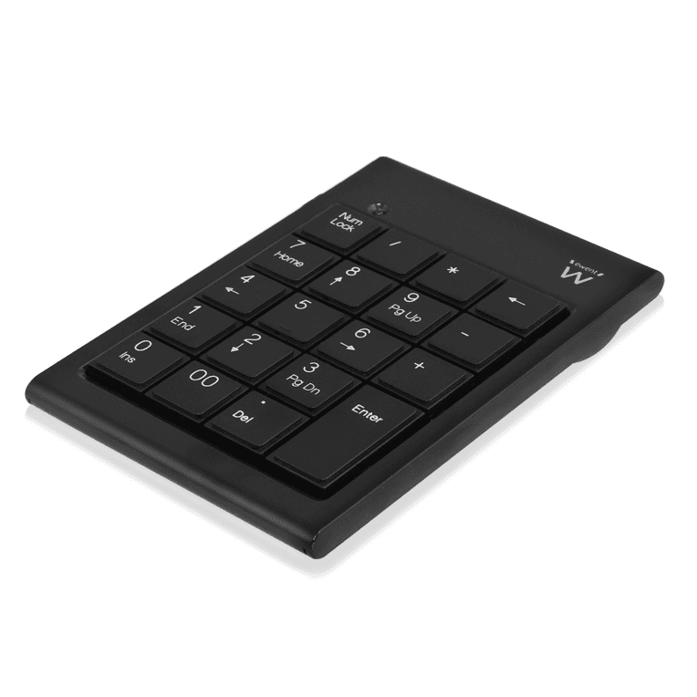 TECLADO NUMERICO EWENT USB NEGRO miniatura 2
