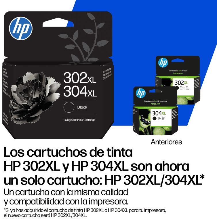 TINTA HP 302/304 PACK NEGRO TRICOLOR miniatura 8