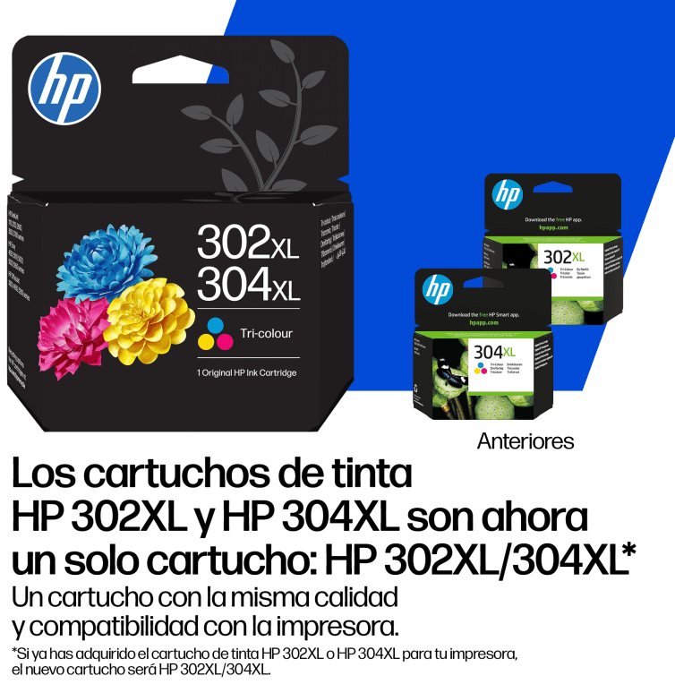 TINTA HP 302/304 PACK NEGRO TRICOLOR miniatura 9