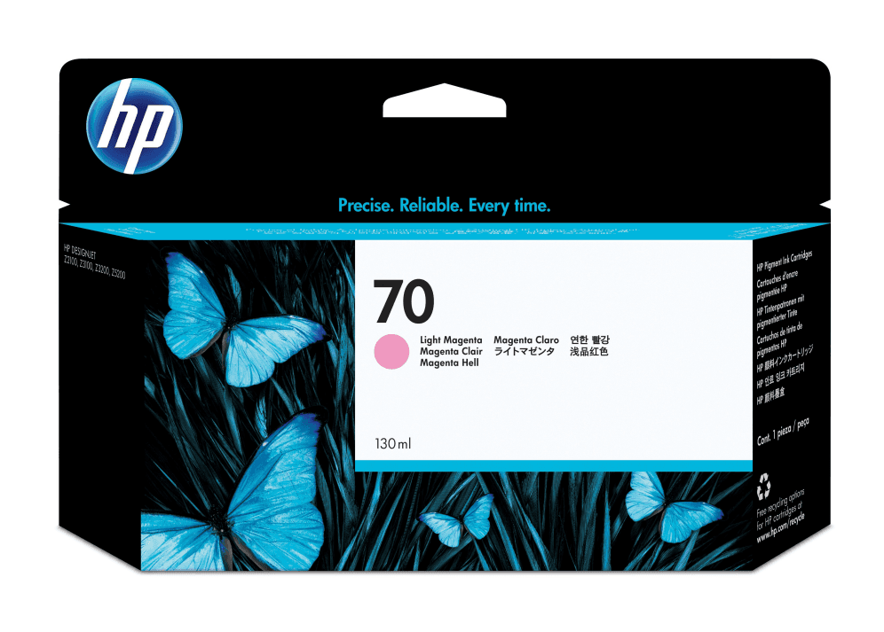 TINTA HP 70 MAGENTA CLARO miniatura 2