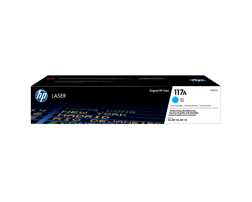 Toner HP 117A Cian