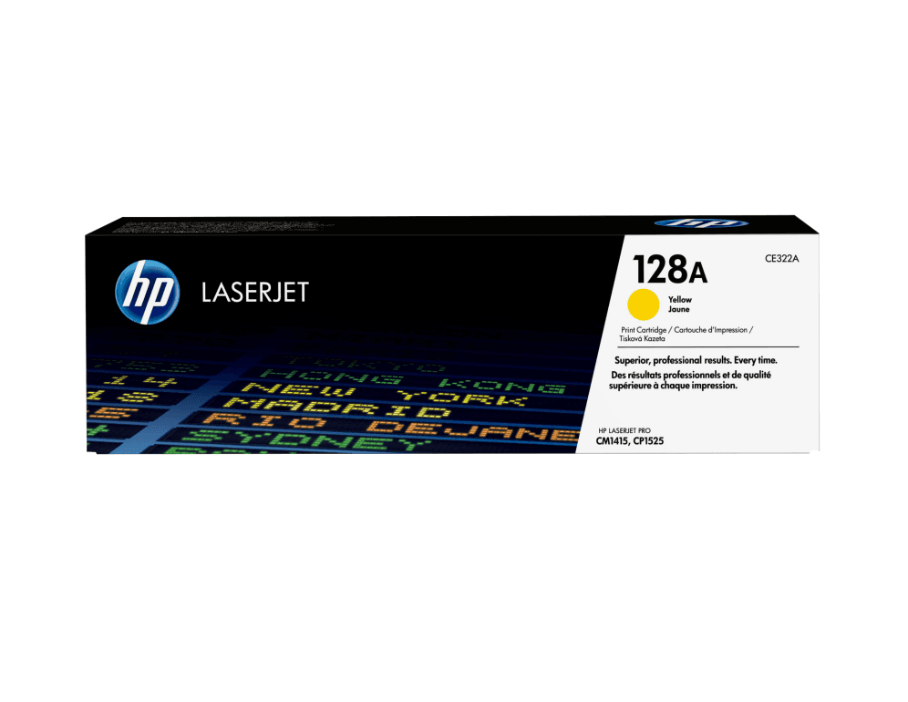 Toner HP 128A Amarillo — imagen 1