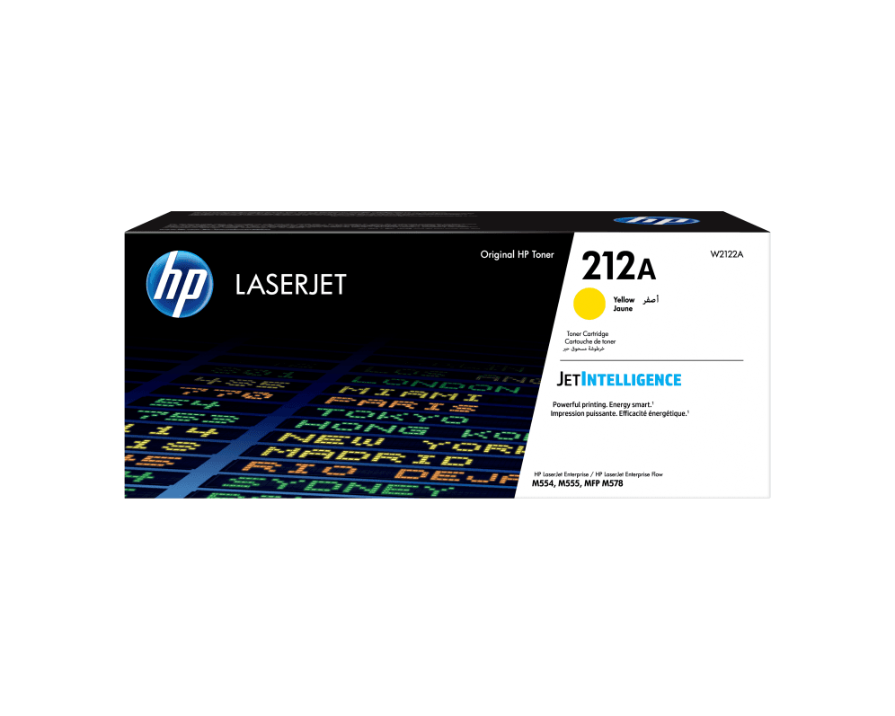 Toner HP 212A Amarillo
