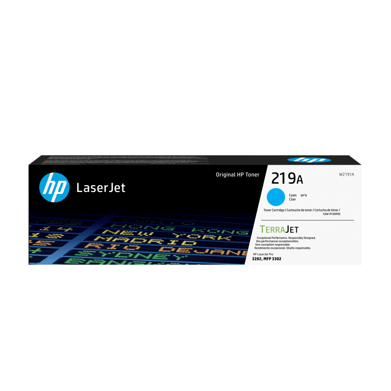 Toner HP 219A Cian