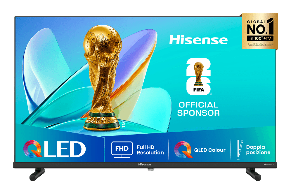 TV Hisense 32A5Q 32" QLED Smart TV Dolby Atmos