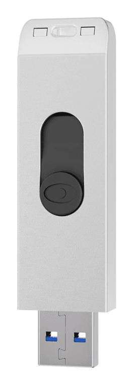 USB HP 256GB 819W 3.2 PLATA miniatura 2