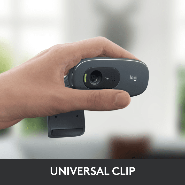 WebCam Logitech C270 HD 1280x720 px Negra miniatura 12