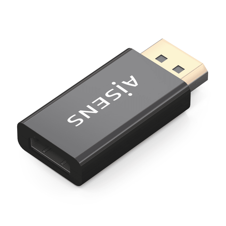 Adaptador Aisens DisplayPort a HDMI 4K@60Hz DP/M-HDMI/H Negro — imagen 1