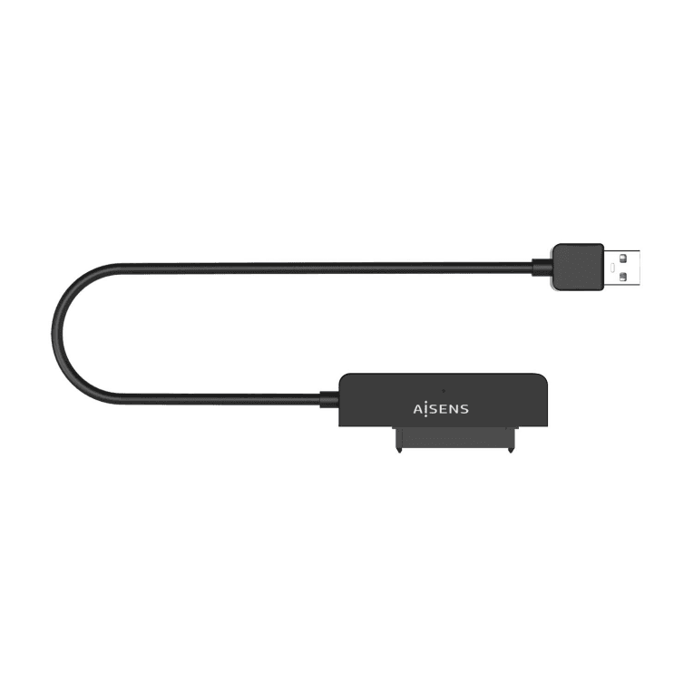 Adaptador Aisens SATA A USB-A USB 3.0/3.1 Gen1 Discos 2.5 Negro — imagen 1