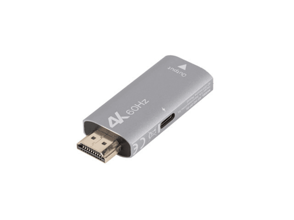 Adaptador Lanberg 4K HDMI Macho/DisplayPort Hembra — imagen 1