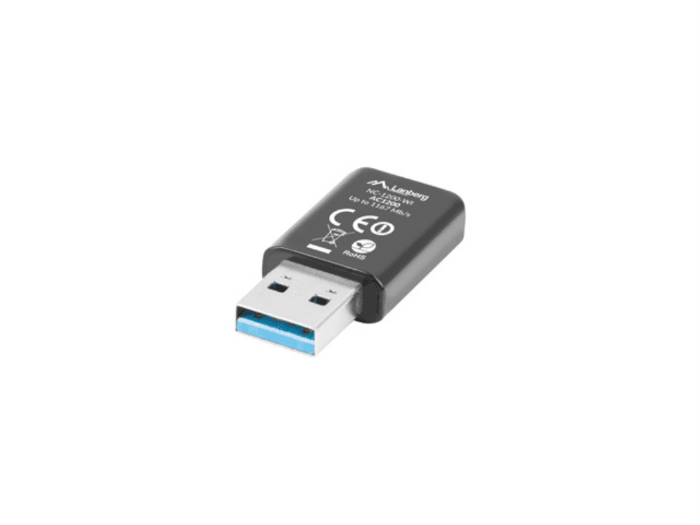 Adaptador Wifi Lanberg NC-1200-WI 1200 Mbps Dual Band — imagen 1