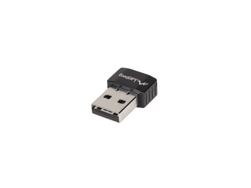 Adaptador Wifi Lanberg USB 2.0 WiFi 6 AX300 2.4GHz 300MB/s Nano