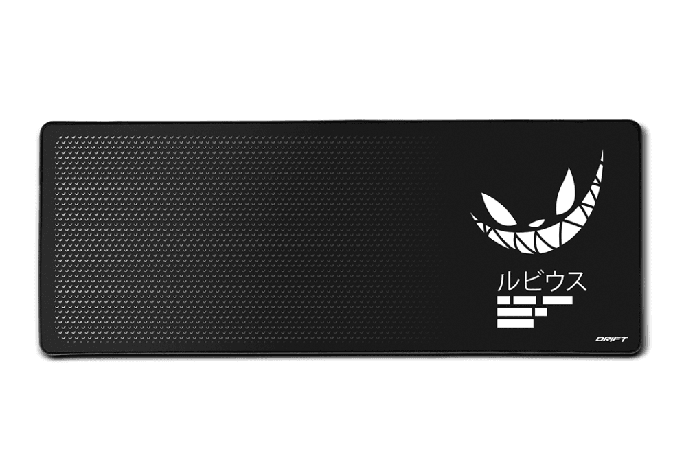 Alfombrilla Gaming Drift Edicion Especial El Rubius Negra XL 900x350x3mm
