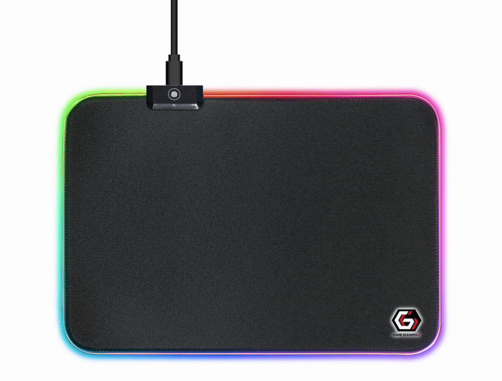 Alfombrilla Gaming Gembird Luz Led Negro M 350X250X4 RGB — imagen 1