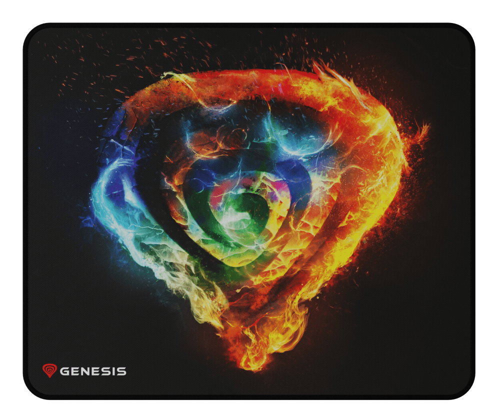 Alfombrilla Genesis Carbon 500 M Fire G2 300x250x2.5mm — imagen 1