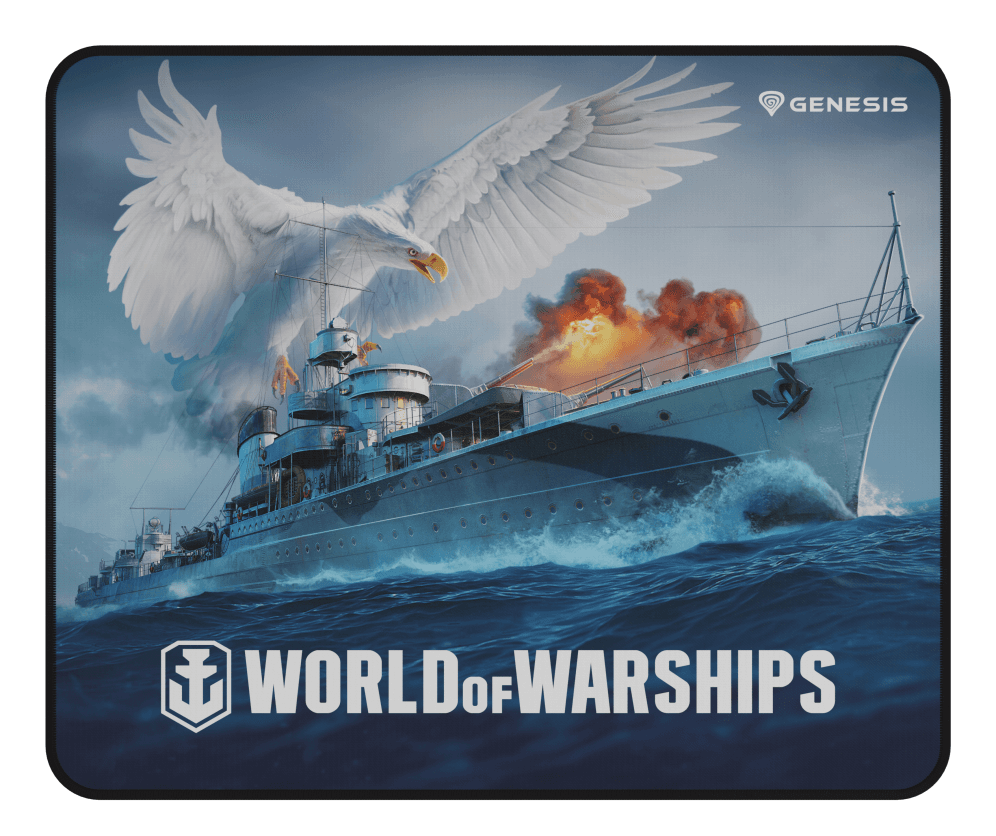 Alfombrilla Genesis Carbon 500 M Wows Rayo 300x250 mm — imagen 1