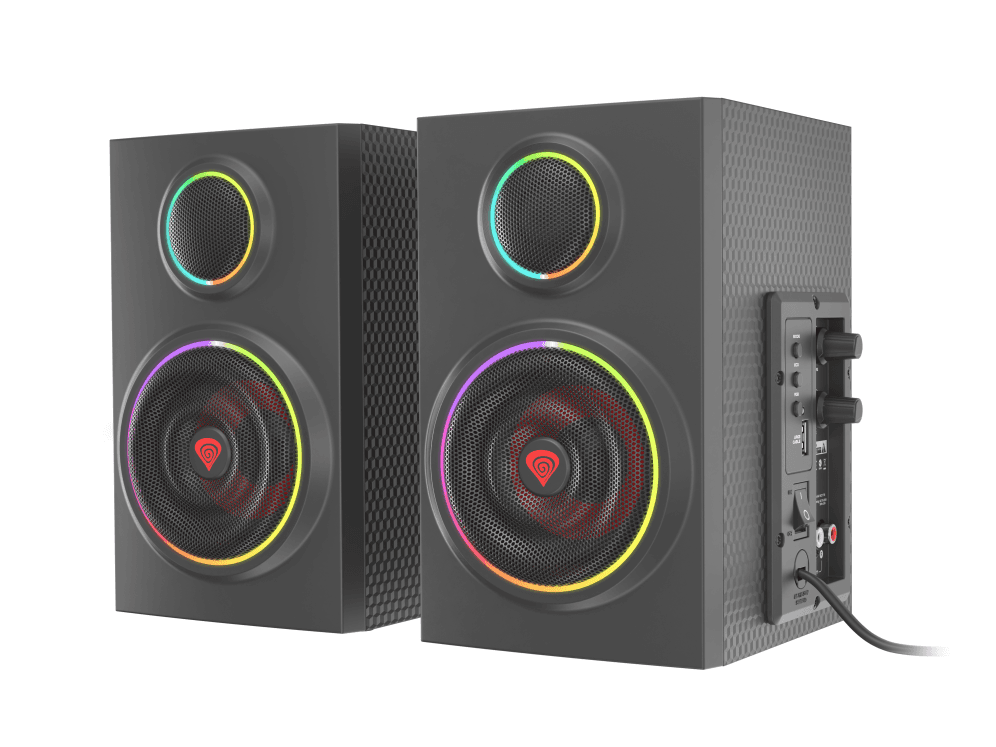 Altavoces Bluetooth Genesis Helium 300BT 2.0 24W RGB — imagen 1