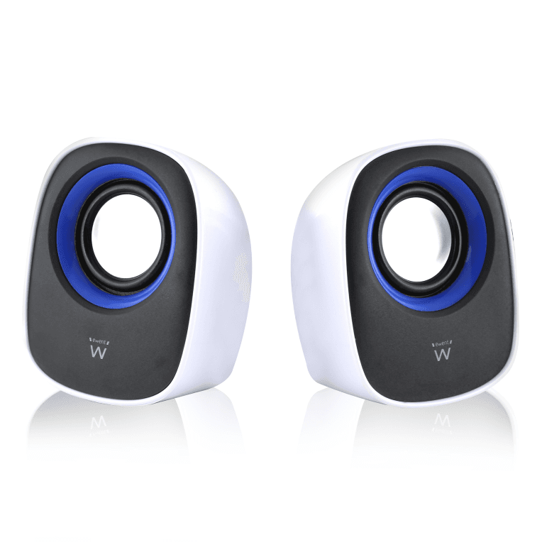 Altavoces Ewent EW3513 2.0 5W RMS USB Blanco/Negro