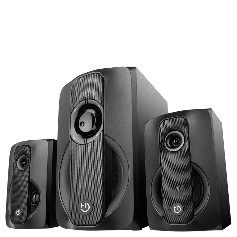 Altavoces Hiditec H400 Dark Edition 80W Bluetooth USB — imagen 1