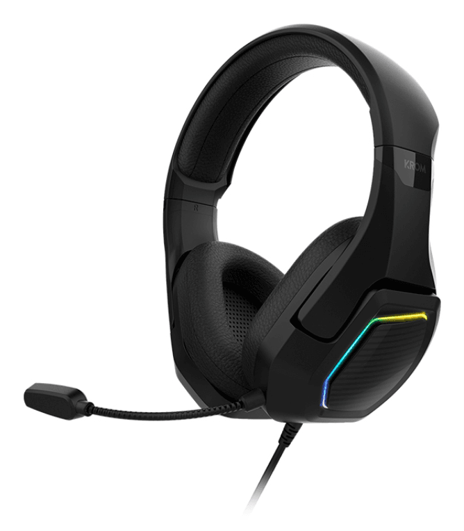 Auricular Gaming Krom Kopa 7.1 Virtual Negro