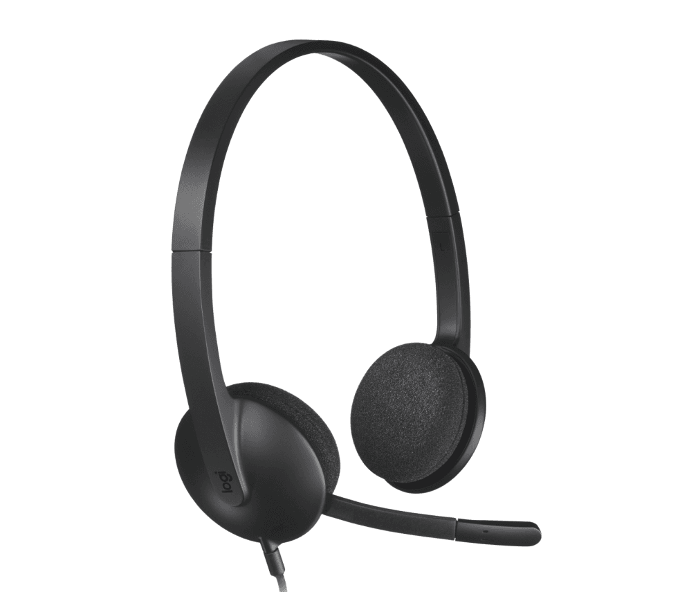 Auricular Logitech H340 Negro Microfono Alambrico USB