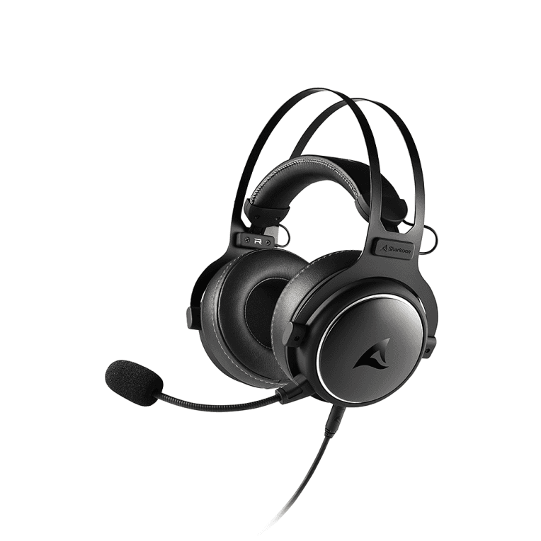 Auricular Sharkoon Skiller SGH50 Gaming Negro Microfono Alambrico