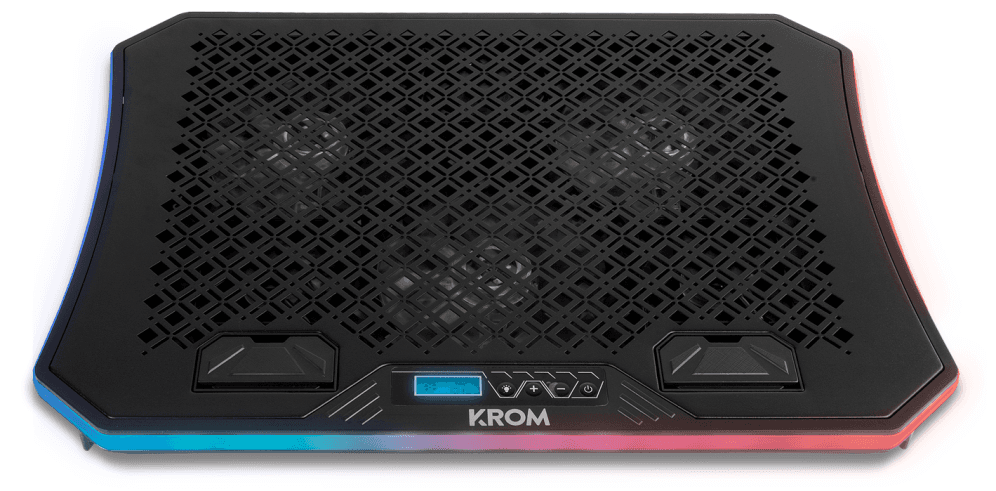 BASE REFRIGERACION KROM KOOLER RGB LAPTOP COOLING BASE