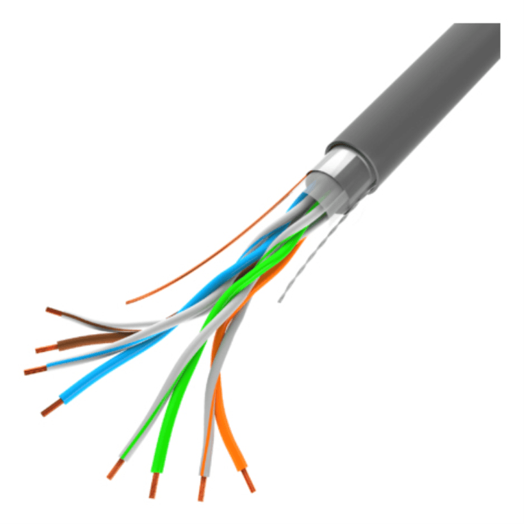 Bobina Cable de Red Lanberg LCF5 305M Gris Cat5e FTP 100MB/s — imagen 1