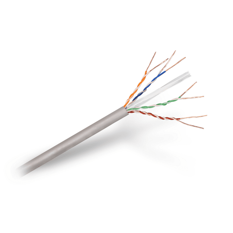 BOBINA CABLE RED AISENS RJ45 CAT.6 UTP RIGIDO AWG24 GRIS 305M — imagen 1