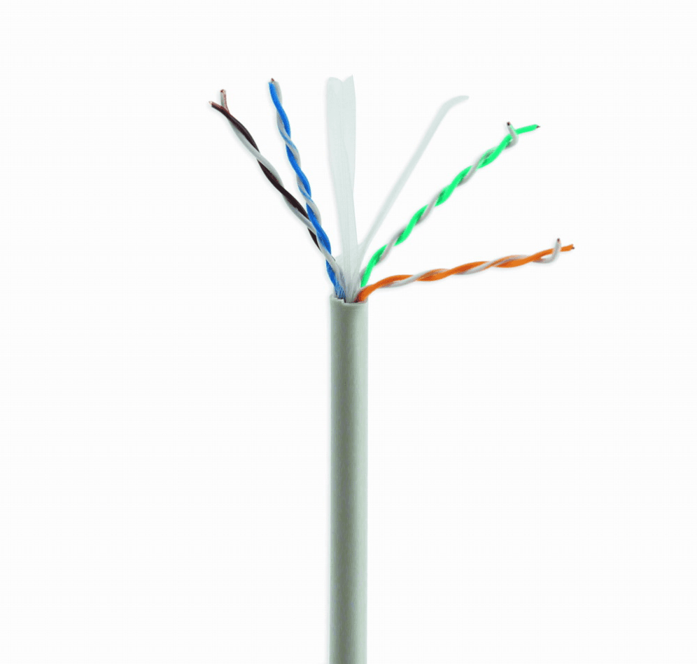 Bobina Gembird Cable de Red Cat6 UTP LAN Premium CCA Solid ECA 305m — imagen 1