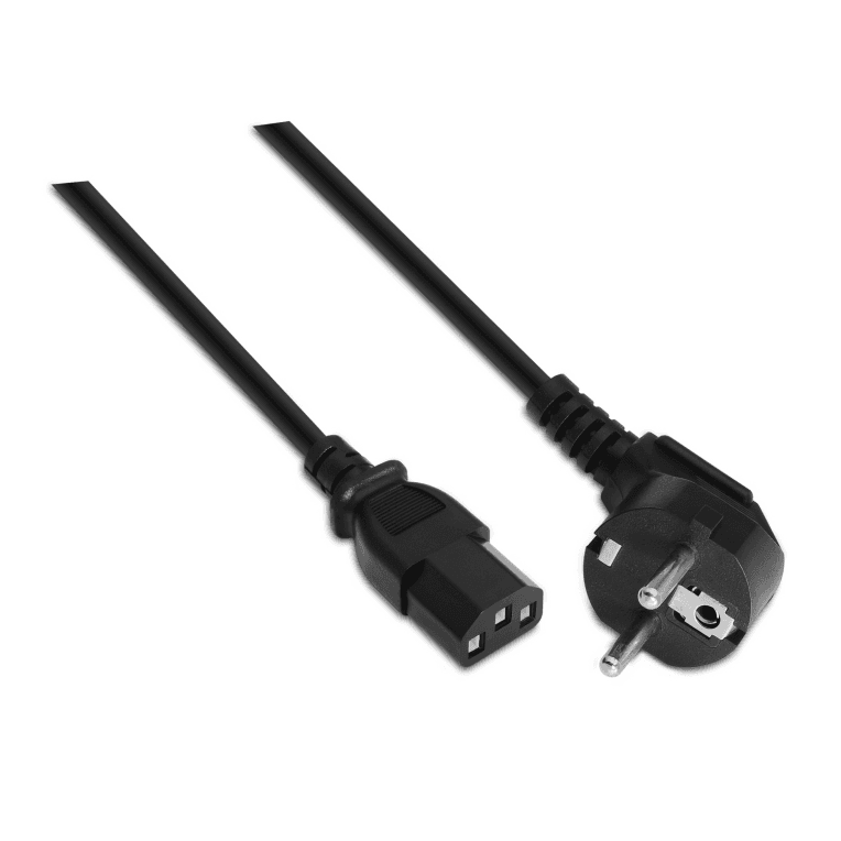 Cable de Alimentación Aisens CPU CEE7/M-C13/H Negro 1.5m