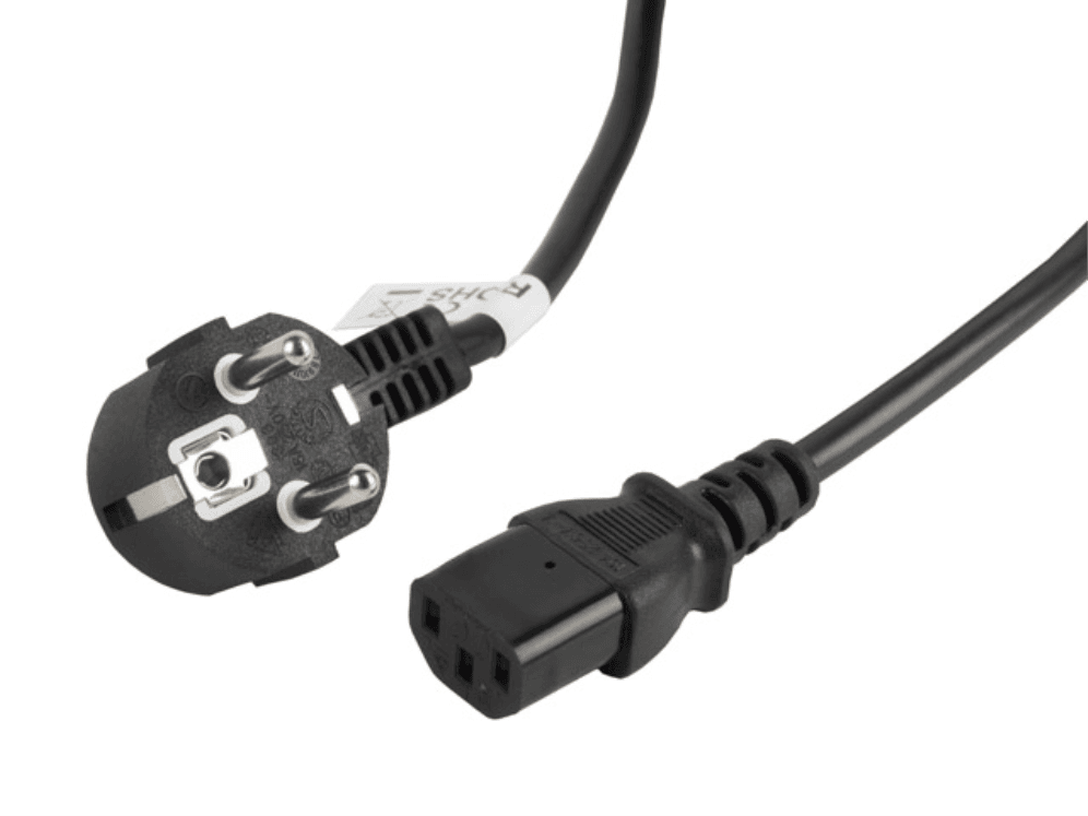Cable de Alimentación Lanberg Schuko CEE 7/7 a IEC320 C13 3m — imagen 1