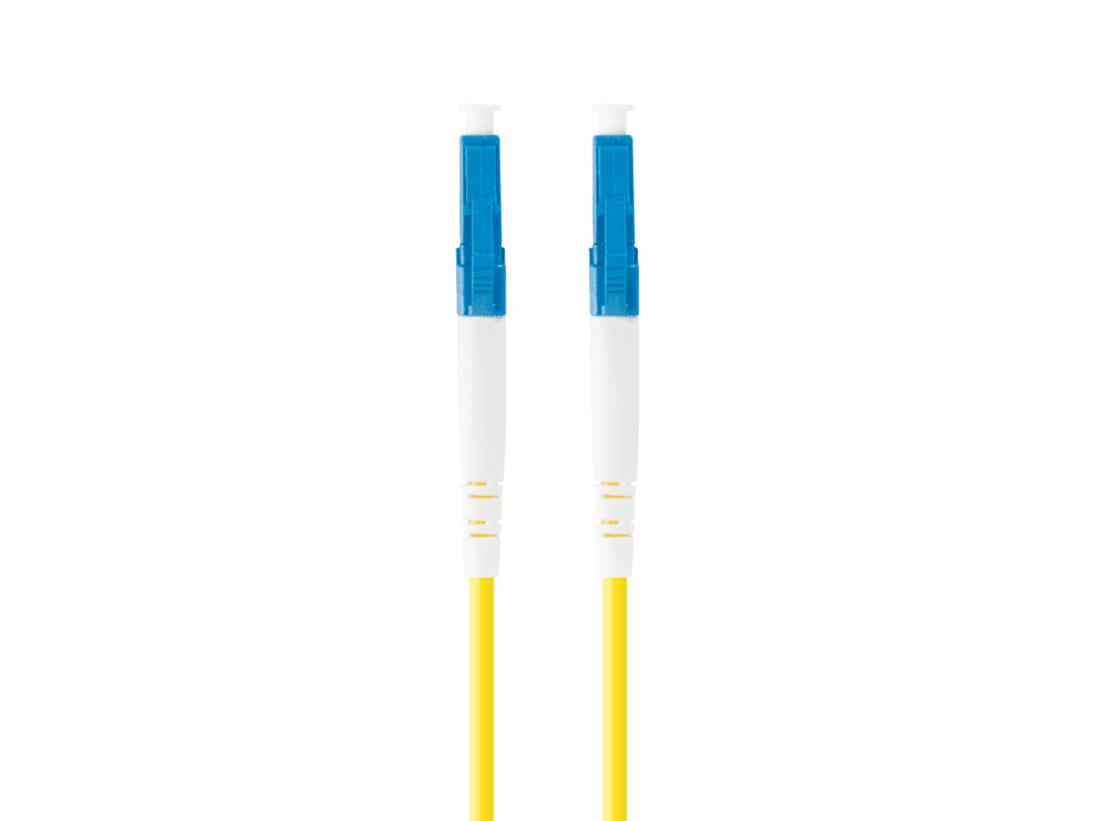 Cable de Fibra Óptica Lanberg 2M Mono LC/UPC-LC/UPC Simplex G657A1 LSZH Amarillo — imagen 1