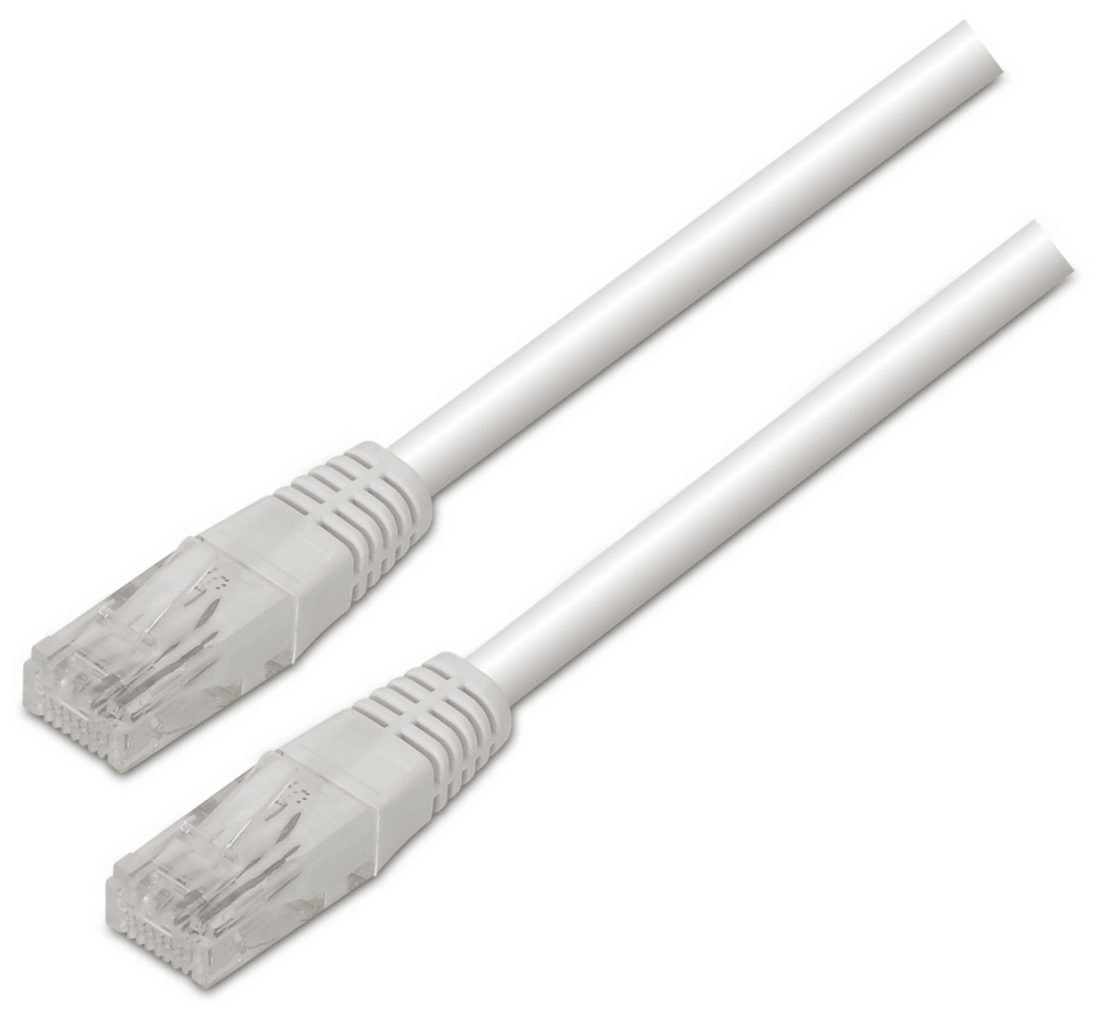 Cable de Red Aisens Latiguillo RJ45 Cat.5E UTP AWG24 Blanco 2.0M — imagen 1