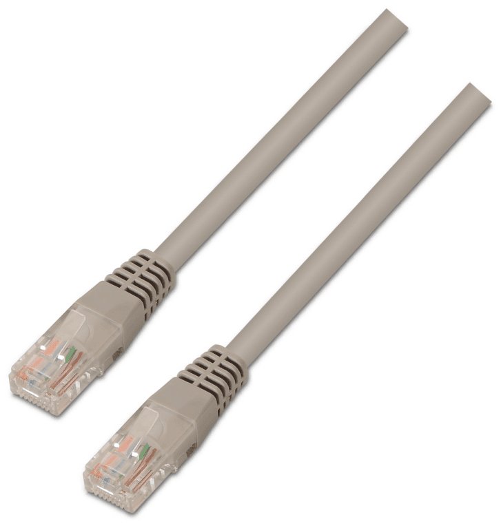 Cable de Red Aisens Latiguillo RJ45 Cat.6 UTP AWG24 Gris 2.0M — imagen 1