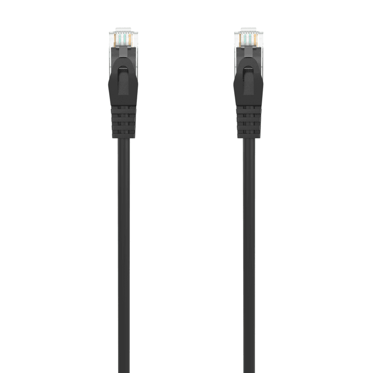 Cable de Red Aisens Latiguillo RJ45 LSZH Cat.6A UTP AWG24 1.0m Negro — imagen 1