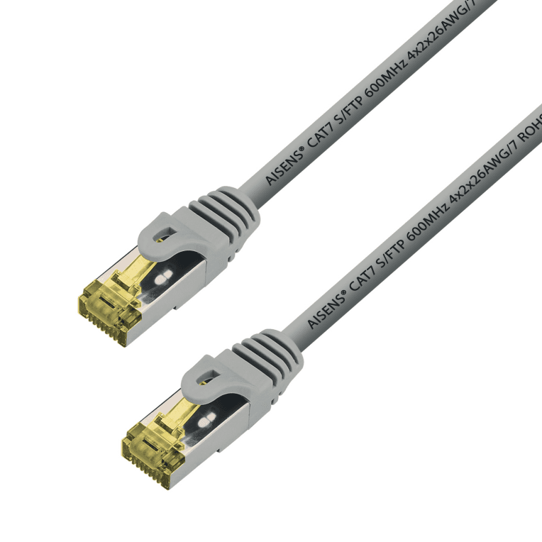 Cable de Red Aisens Latiguillo RJ45 LSZH Cat.7 SFTP PIMF 10m Gris — imagen 1