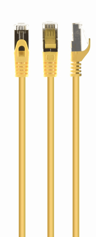 Cable de Red Gembird Cat 6A S-FTP LSZH Amarillo 1.5m — imagen 1