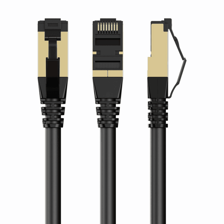 Cable de Red Gembird S-FTP Cat 8 LSZH Negro 3m PP8-LSZHCU-BK-3M — imagen 1