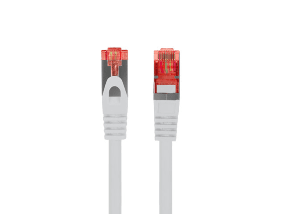 Cable de Red Lanberg Latiguillo Cat.6 S/FTP LSZH CU 10M Gris Fluke Passed — imagen 1