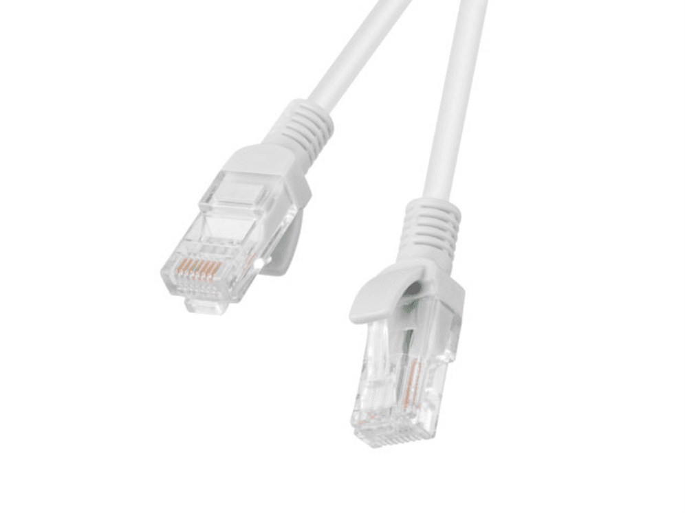CABLE DE RED LANBERG LATIGUILLO CAT.6 UTP 0.25M GRIS FLUKE PASSED (PACK 10 UDS) — imagen 1