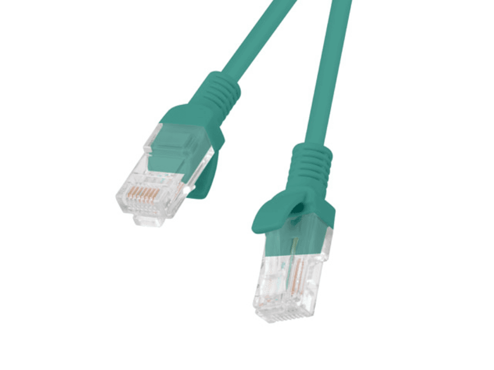 Cable de Red Lanberg Latiguillo Cat.6 UTP 3M Verde Fluke Passed — imagen 1