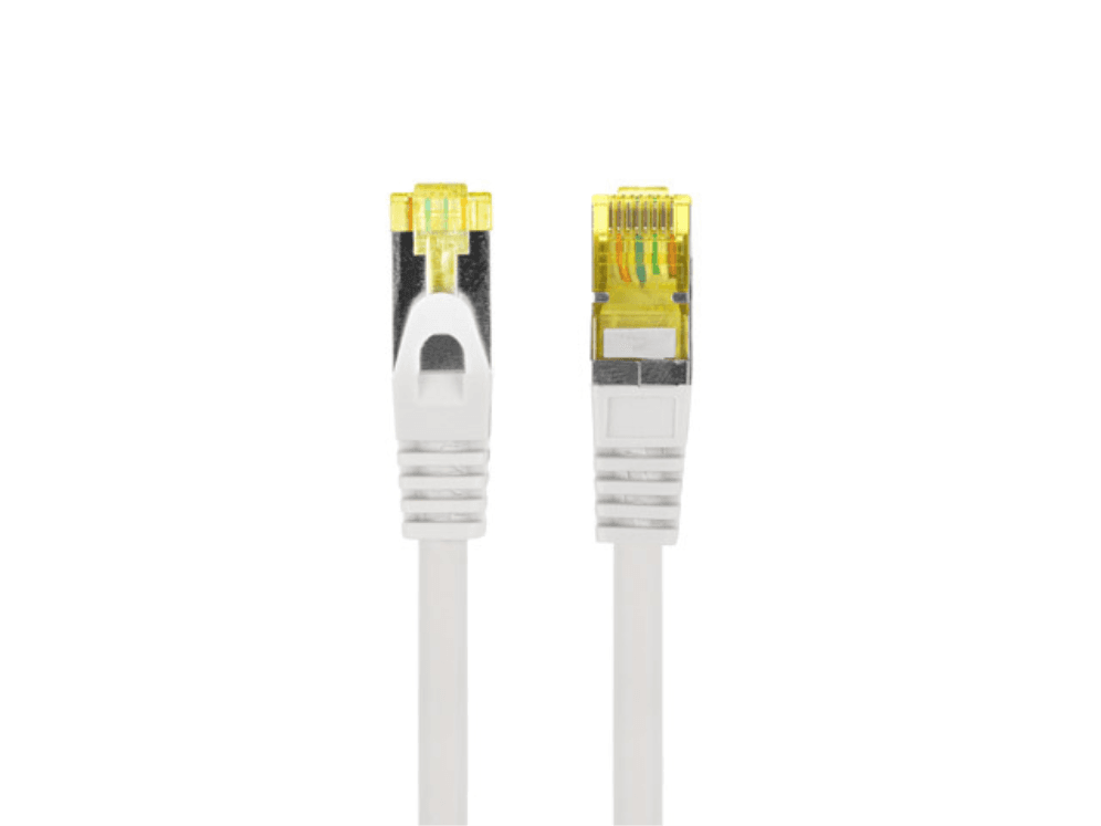Cable de Red Lanberg Latiguillo Cat.6A S/FTP LSZH CU 0.5M Gris Fluke Passed — imagen 1