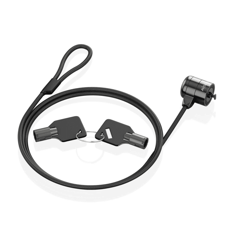 Cable de Seguridad para Portátil Aisens Cerradura Llave 1.5m