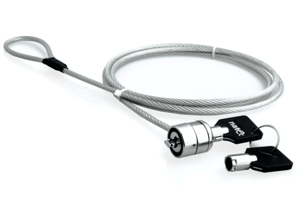 Cable de Seguridad para Portátil Natec Lobster 1.8m Llave