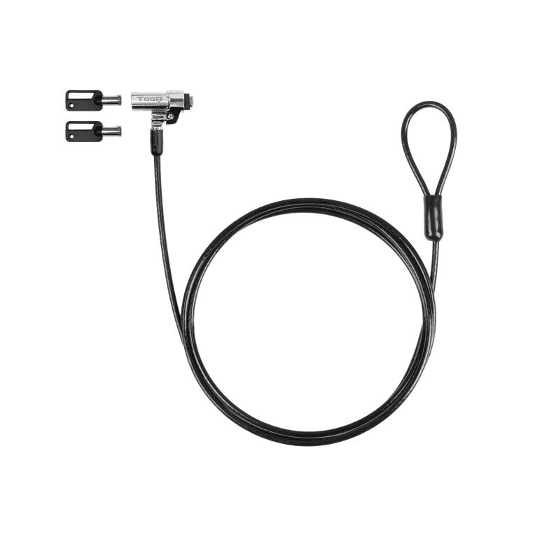 Cable de Seguridad para Portátil Tooq Nano 2.5x6mm Llave