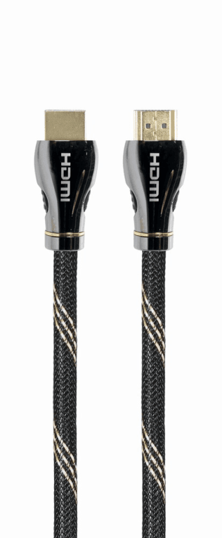 Cable HDMI Gembird CCBP-HDMI8K-1M 2.1 8K 60Hz Premium Trenzado Ethernet 1M Negro — imagen 1