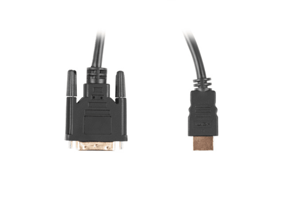 Cable HDMI Lanberg Macho a DVI-D 24+1 Macho 4K Dual Link 3m Negro