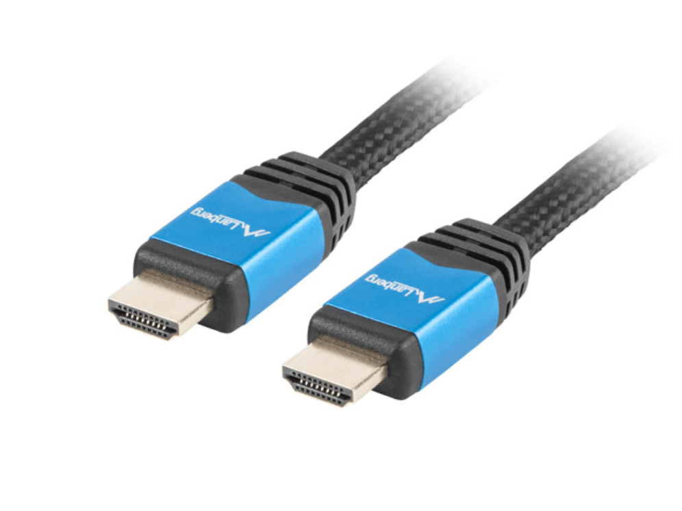 Cable Hdmi Lanberg Macho Macho V2.0 Cu 4K Premium 1M Negro — imagen 1