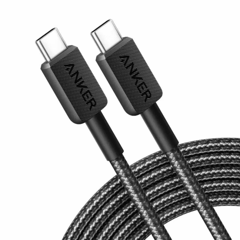 Cable o Adaptador USB Anker 322 USB-C to USB-C Cable 1.8m Trenzado — imagen 1